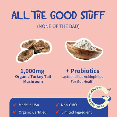 Turkey Tail+ | Bacon Flavor